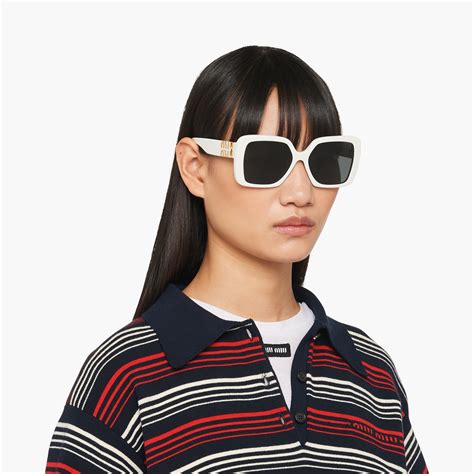 miu miu smu10n 1ab3m1 sunglasses|Slate Gray Lenses Miu Miu Runway Sunglasses .